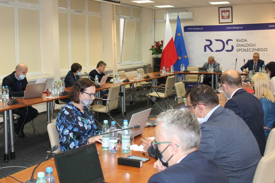 Posiedzenie Zespołu problemowego RDS ds. prawa pracy w dniu 29 września 2020 r.