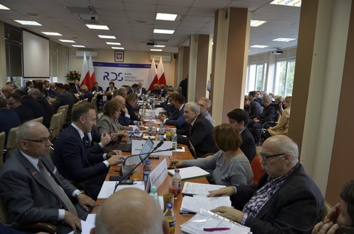 Uczestnicy posiedzenia plenarnego RDS w dniu 18 września 2019 r.