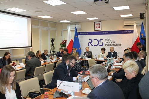 Posiedzenie plenarne Rady Dialogu Społecznego w dniu 4 marca 2020 r.