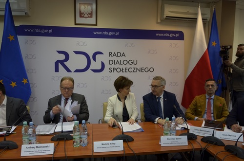 Posiedzenie plenarne Rady Dialogu Społecznego w dniu 4 marca 2020 r.