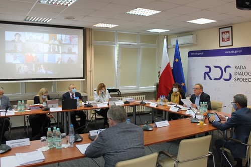 Posiedzenie plenarne Rady Dialogu Społecznego w dniu 30 września 2020 r.