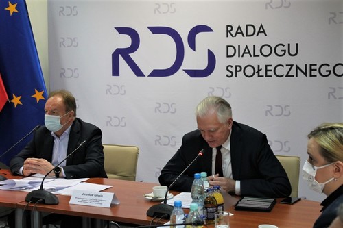 Posiedzenie Plenarne Rady Dialogu Społecznego w dniu 22 października 2020 r.