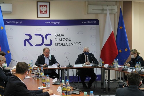 Posiedzenie Plenarne Rady Dialogu Społecznego w dniu 22 października 2020 r.