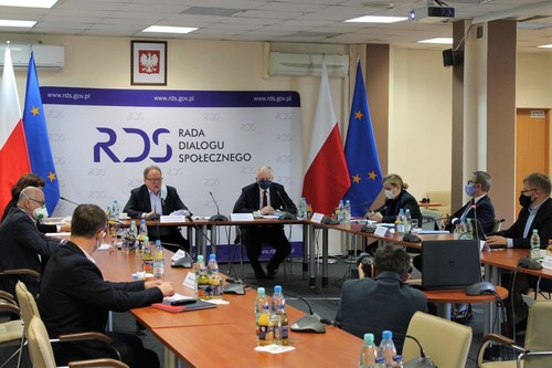 Posiedzenie Plenarne Rady Dialogu Społecznego w dniu 22 października 2020 r.