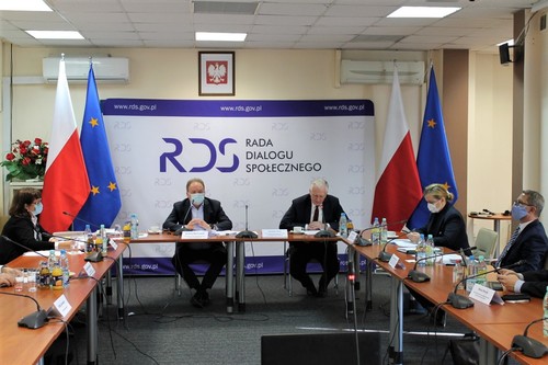Posiedzenie Plenarne Rady Dialogu Społecznego w dniu 22 października 2020 r.