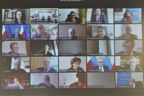 Posiedzenie Plenarne Rady Dialogu Społecznego w dniu 22 października 2020 r.