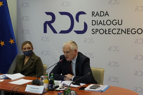 Posiedzenie plenarne Rady Dialogu Społecznego w dniu 29 października 2020 r.