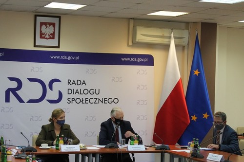 Posiedzenie plenarne Rady Dialogu Społecznego w dniu 29 października 2020 r.