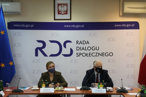 Posiedzenie plenarne Rady Dialogu Społecznego w dniu 29 października 2020 r.