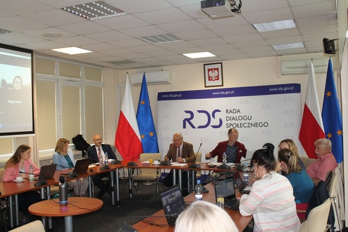 Posiedzenie Zespołu problemowego ds. funduszy europejskich RDS