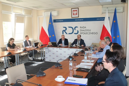 Posiedzenie GR ds. emerytur pomostowych w dniu 9.04.2024 r. 
