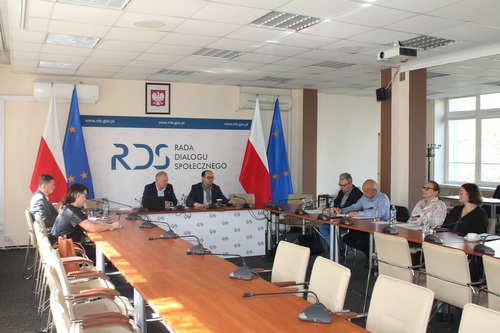 Posiedzenie GR ds. emerytur pomostowych w dniu 9.04.2024 r. 