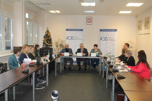 Spotkania przedstawicieli EKES-u z przedstawicielami strony społecznej RDS, Rady Pożytku Publicznego i strony rządowej