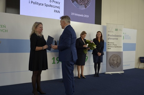 Medal im. Wacława Szuberta przyznany Centrum Partnerstwa Społecznego "Dialog" im. Andrzeja Bączkowskiego