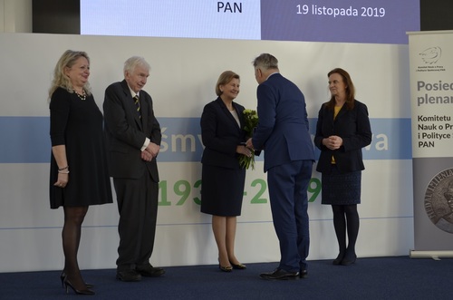 Medal im. Wacława Szuberta przyznany Centrum Partnerstwa Społecznego "Dialog" im. Andrzeja Bączkowskiego