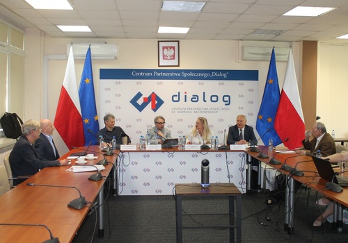 Debata pt. Dialog społeczny - niechętny kompromis czy przemyślany konsensus?, 21 maja 2024 r.